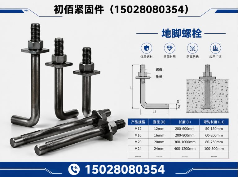 馆陶县地脚螺栓展示图